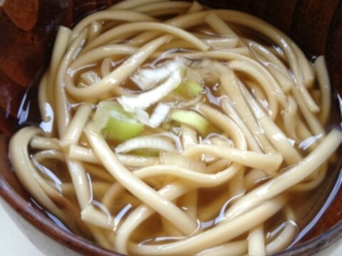 簡単すぐ出来！シンプルうどん